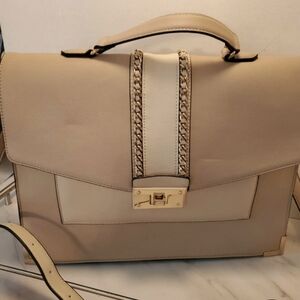 New Aldo Shoulder Bag Taupe,and Ivory